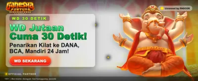 Keberuntungan Ganesha Menanti Anda banner